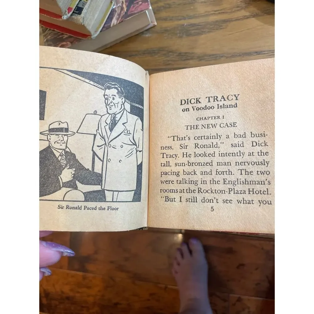 1944 Dick Tracy on Voodoo Island Better Little Book Chester Gould Whitman